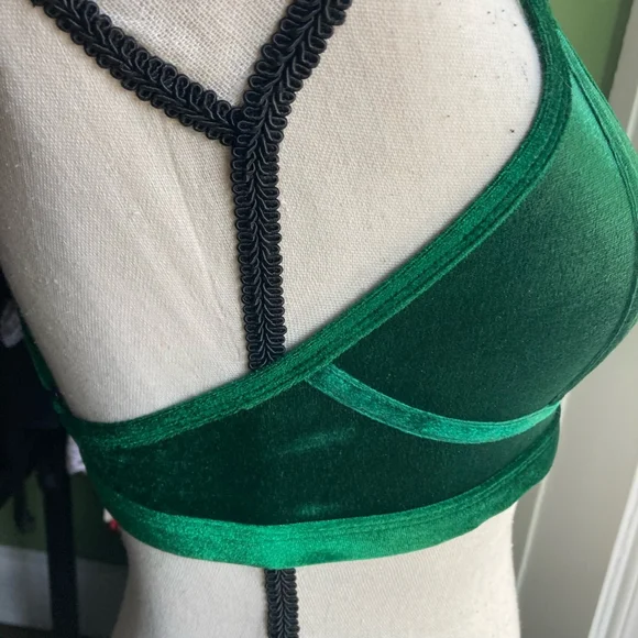 Women's HOAKA SWIMWEAR Bra Top Size S Green - Picture 9 of 16